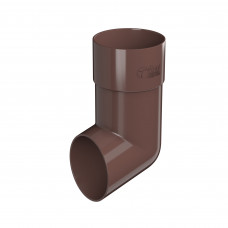 Отвод для трубы 82 мм цвет коричневый