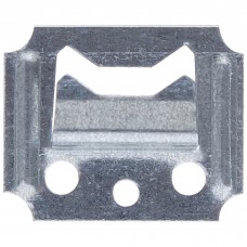 Кляймеры оцинкованные №3 (с гвоздями), 100 шт.