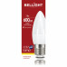 Лампа светодиодная Bellight E27 220-240 В 7 Вт свеча матовая 600 лм теплый белый свет