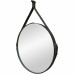 Зеркало декоративное «Миллениум блэк» на ремне, круг, ø50 см
