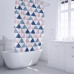 Штора для ванны Simple 180x200 см полиэстер цветная