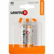 Батарейка алкалиновая Lexman AA 2 шт.