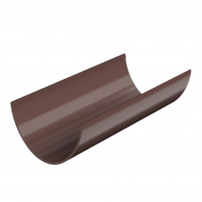 Желоб водосточный 125x3000 мм цвет коричневый