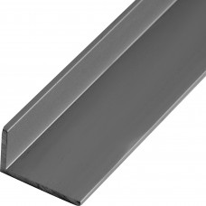 Уголок алюминиевый 25х15х2 мм 2 м цвет серебро