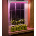 Лампа для растений светодиодная Т8 G13 230 В 9 Вт линейная прозрачная 400 лм фиолетовый свет
