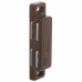 Защёлка магнитная Amig Модель 20, 75х18 мм, пластик, цвет коричневый
