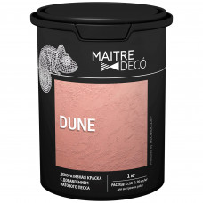 Краска декоративная Maitre Deco Dune 1 кг цвет белый