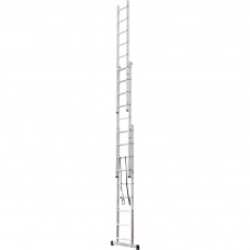 Лестница Standers алюминиевая трехсекционная 8 ступени