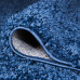 Ковёр «Шагги Тренд» L001, 0.8х1.5 м, цвет синий
