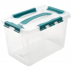 Ящик для хранения Grand Box 6.65 л 19x18x29 см пластик цвет прозрачный