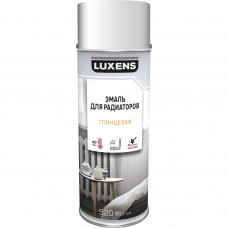 Эмаль аэрозольная для радиаторов Luxens цвет глянцевый белый 520 мл