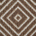 Ковровое покрытие «Оти», 3 м, цвет коричневый/принт