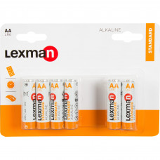 Батарейка алкалиновая Lexman LR6 АА 12 шт.