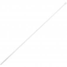 Стяжка кабельная Защита Про WT-48350-W 4.8x350 мм, цвет белый, 100 шт.