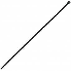 Стяжка кабельная Standers 4.8x290 мм, цвет черный, 100 шт.