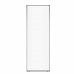 Дверь-купе Spaceo 2455х904 мм, высота проема 2500 мм, ЛДСП, цвет белый/серебро