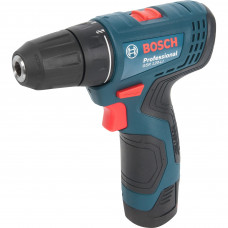 Дрель-шуруповерт аккумуляторная Bosch GSR 120, 06019G8020, 12 В Li-ion 2x2 Ач