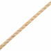 Веревка 10 мм 20 м, цвет золотисто-коричневый