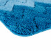 Коврик для ванной комнаты Deep 50x80 см цвет голубой