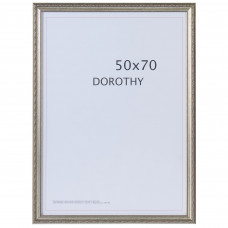 Рамка Inspire "Dorothy" цвет серебряный размер 50х70