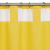 Штора на ленте со скрытыми петлями Pharell Banana 4 140x280 см цвет жёлтый
