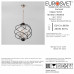Люстра подвесная Eurosvet Sorrel 3 лампы 13 м² цвет черный