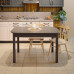 Стол кухонный овальный Delinia "Тулуза" 75х120 см, цвет серый