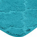 Коврик для ванной «Лана» 70х120 см цвет бирюзовый