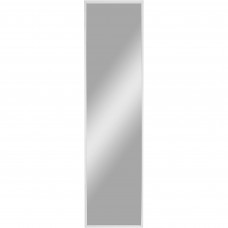 Зеркало декоративное Milo, прямоугольник, 30x120 см цвет белый