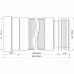Труба фановая для унитаза McAlpine раздвижная 200-330 мм MRWC-F20R