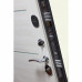 Дверь входная металлическая «Гарда Муар», 960 мм, правая, цвет лиственница бежевая