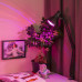 Лампа для растений 16W E27, гриб, красно-синий спектр, фиолетовый свет свечения