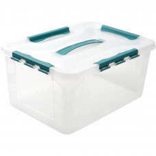 Ящик для хранения Grand Box 15.3 л 29x18x39 см пластик цвет прозрачный