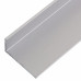 Уголок алюминиевый 20х10х1,2 мм, 2 м, цвет серебро