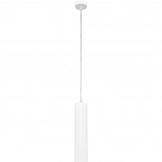 Светильник подвесной , 1 м², GU10, цилиндр, цвет белый