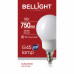 Лампа светодиодная Bellight E14 220-240 В 8 Вт шар малый матовая 750 лм нейтральный белый свет