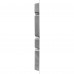 Лоток для столовых приборов Delinia, 48.6x4.5x72.6 см, пластик, цвет серый