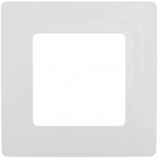 Рамка для розеток и выключателей Legrand Etika 1 пост, цвет белый