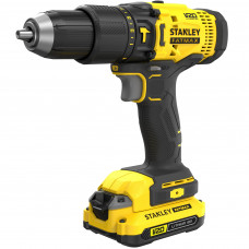 Ударная дрель-шуруповерт Stanley Fatmax SCD711C2K, 18 В Li-Ion 2x1.5 Ач