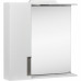 Шкаф зеркальный подвесной «Венто» 70x70 см цвет белый