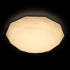 Светильник светодиодный с пультом управления «Polaris», 28 м², с диммером, регулируемый белый свет, цвет белый