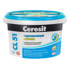 Гидроизоляция эластичная полимерная Ceresit CL 51, 5 кг