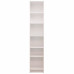 Стеллаж Кабуки 40x201x28 см, ЛДСП, цвет белый