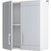 Шкаф навесной «Тортора-1» 60x67.6х29 см МДФ цвет серый