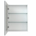 Шкаф зеркальный подвесной Look с подсветкой 60х80 см цвет белый