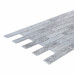 Панель ПВХ листовая 0.3 мм 962х499 мм Кирпич серый 0.48 м²