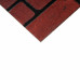 Панель МДФ Кирпич красный обожжённый 2440x1220 мм, 2.98 м2