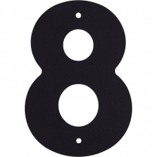 Цифра «8» Larvij большая цвет чёрный