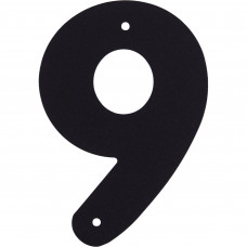 Цифра «9» Larvij большая цвет чёрный