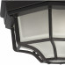 Светильник настенный уличный Pegas 100 Вт IP65 цвет чёрный